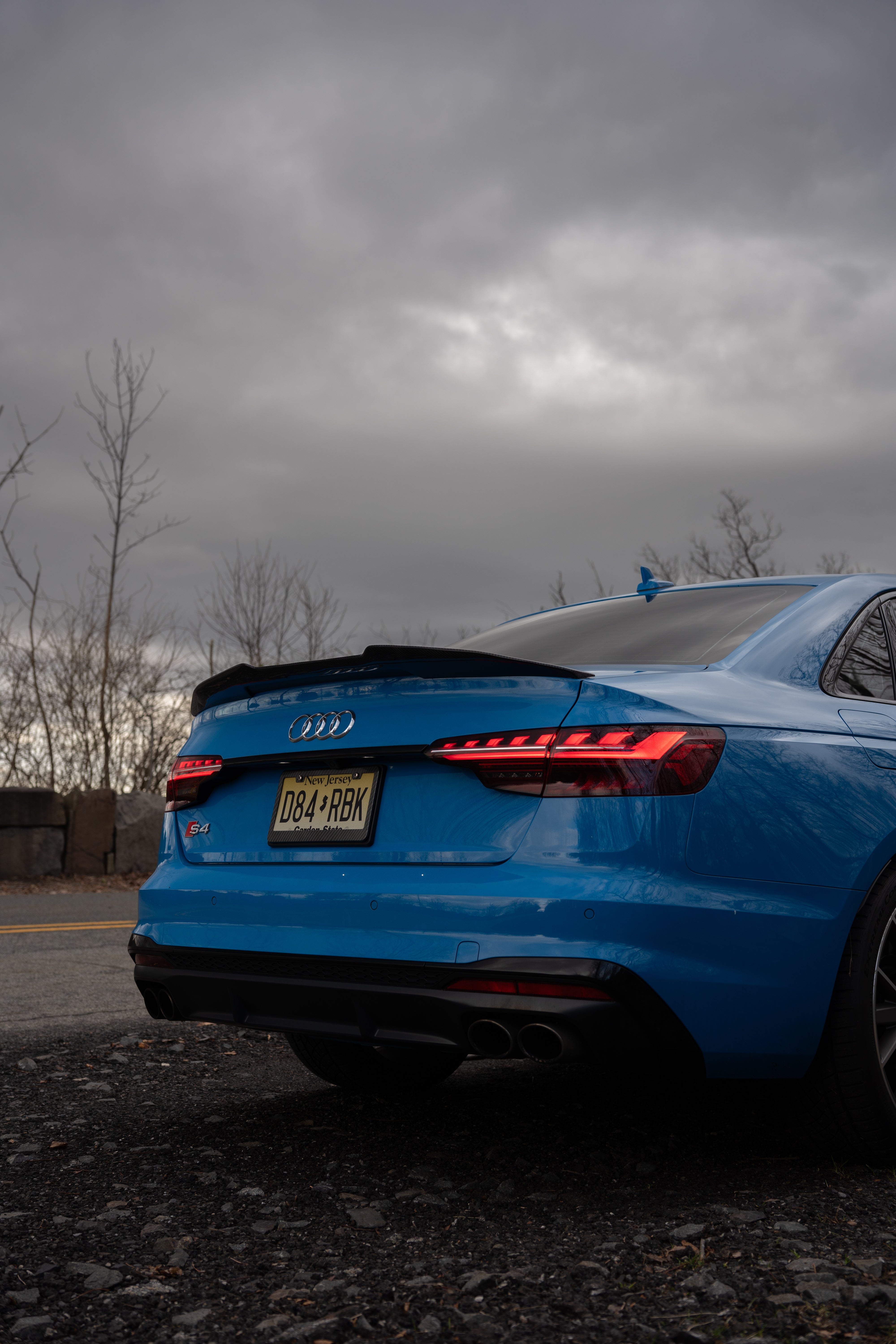 2017-2025 B9 & B9.5 Audi A4/S4 - Carbon Fiber Spoiler - V3