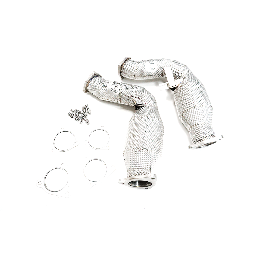 2010-2017 CAP Audi 3.0T Supercharged Catted Test Pipes - Audi B8 S4, S5, A6, A7, A8, Q5, SQ5