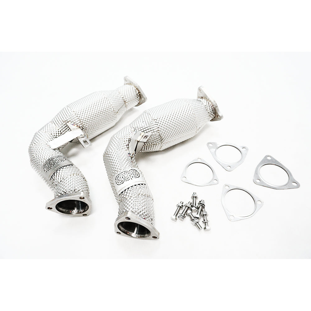 2010-2017 CAP Audi 3.0T Supercharged Catted Test Pipes - Audi B8 S4, S5, A6, A7, A8, Q5, SQ5