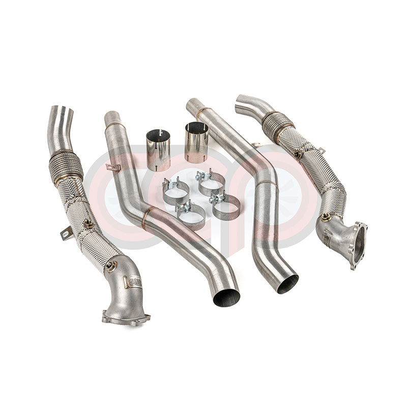 2013-2018 CAP Audi C7/C7.5 S6/RS6/S7/RS7/A8/S8 4.0T Cast Downpipes & Midpipes Exhaust Combo - V2
