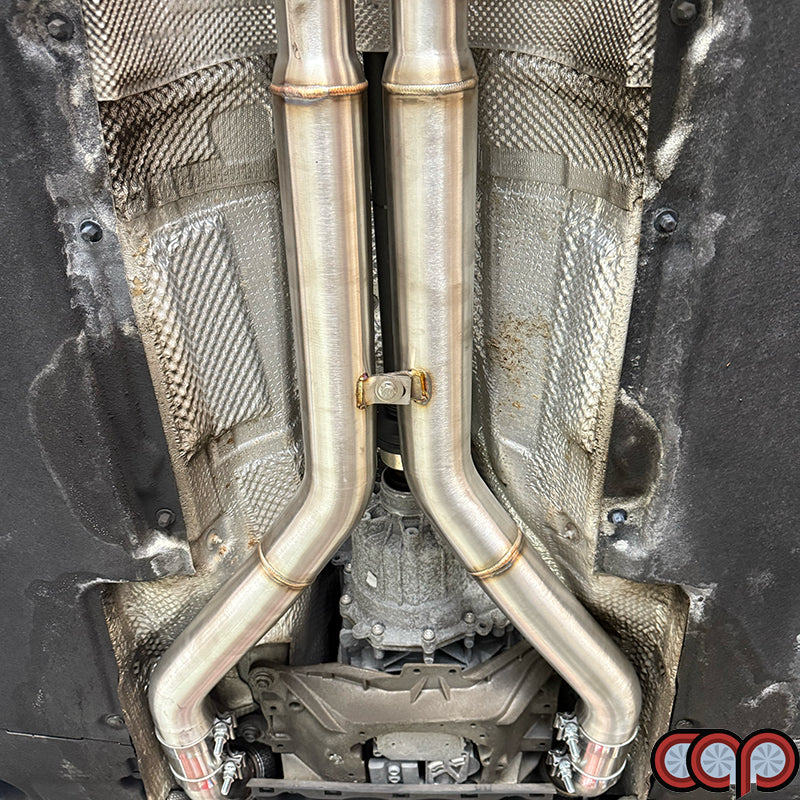 2013-2018 CAP Audi C7/C7.5 S6/RS6/S7/RS7/A8/S8 4.0T Cast Downpipes & Midpipes Exhaust Combo - V2