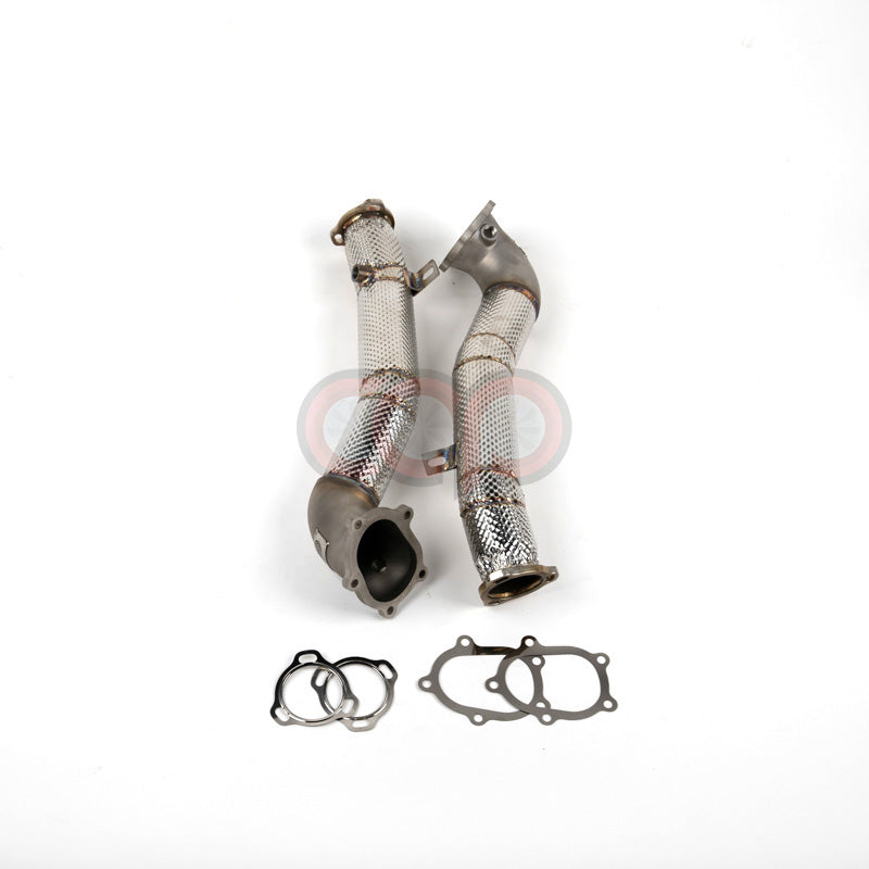 2013-2018 CAP Audi C7/C7.5 S6/RS6/S7/RS7/A8/S8 4.0T Cast Downpipes Exhaust - V2