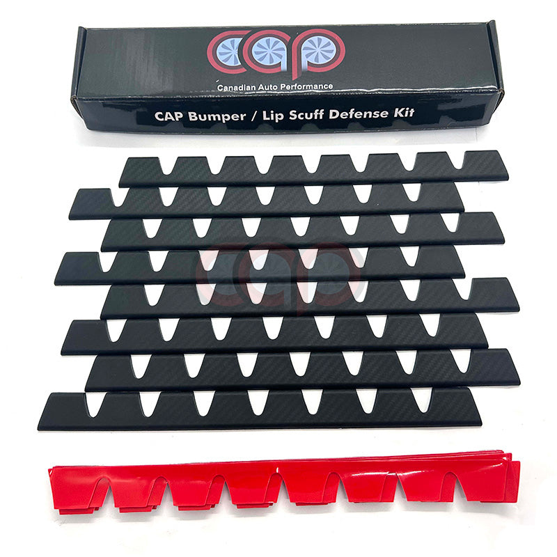CAP Lip Scuff Defense Kit for Front Bumper | Protection for Bumper/Front Lip