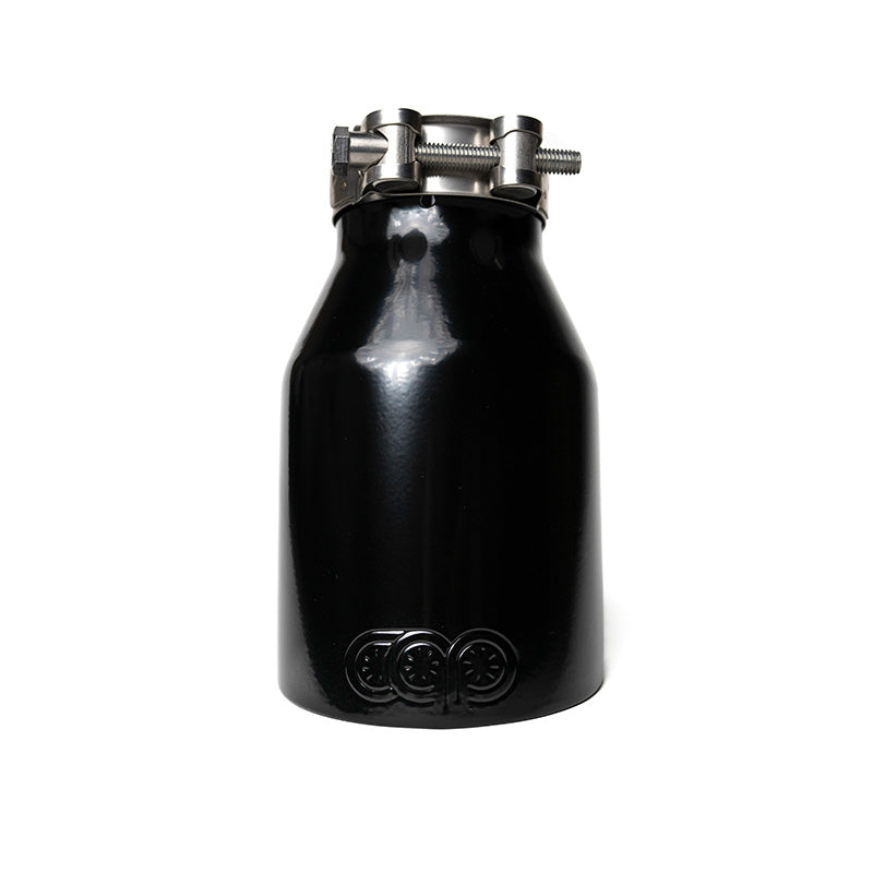 CAP Can Auto Performance 3.5" 4.0" 4.5" Exhaust Tips for Audi, BMW, Mercedes-Benz Gloss Black Stainless Steel