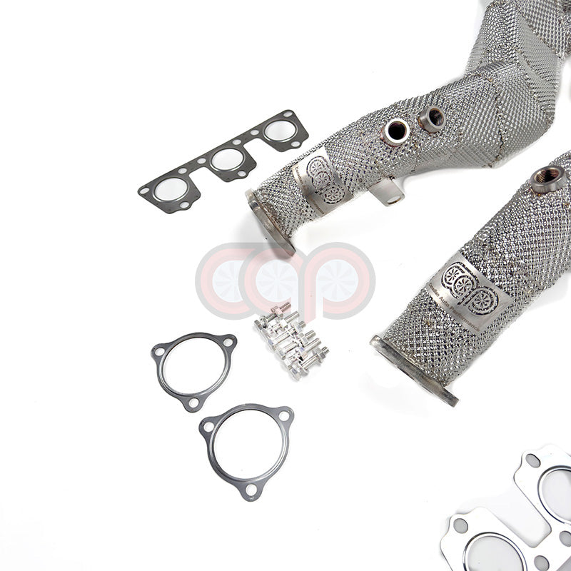 2009-2017 CAP Can Auto Performance Audi 3.0T Supercharged Headers - Audi B8 S4, S5, A6, A7, A8, Q5, SQ5