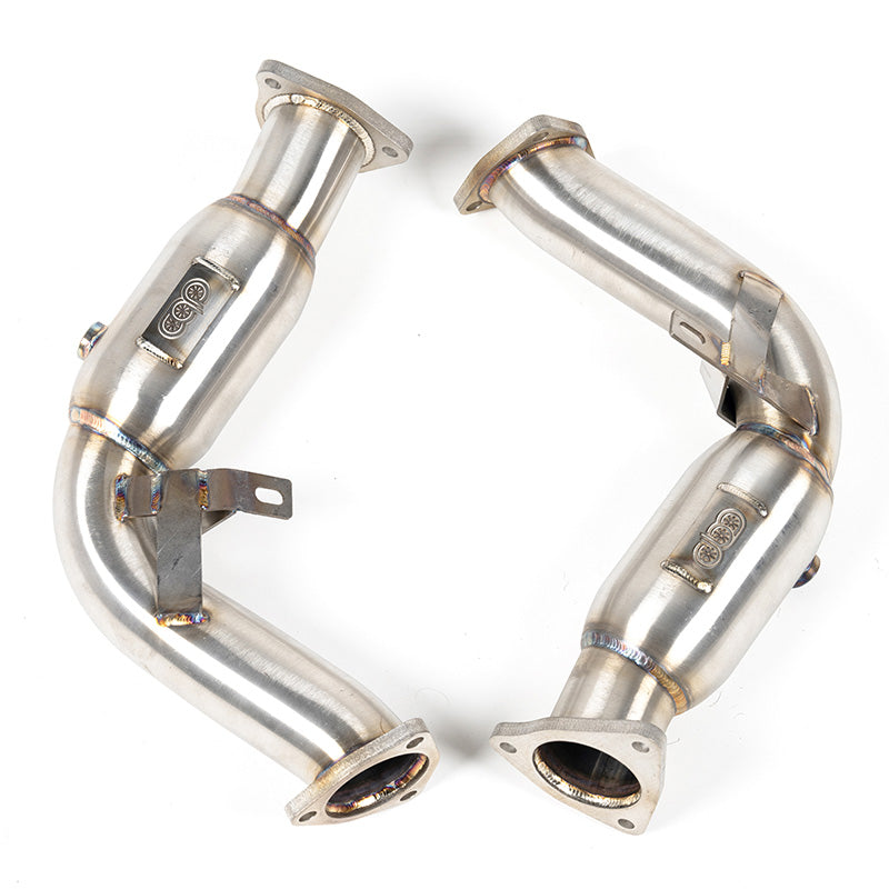 2010-2017 CAP Audi 3.0T Supercharged Resonated Test Pipes - Audi B8 S4, S5, A6, A7, A8, Q5, SQ5