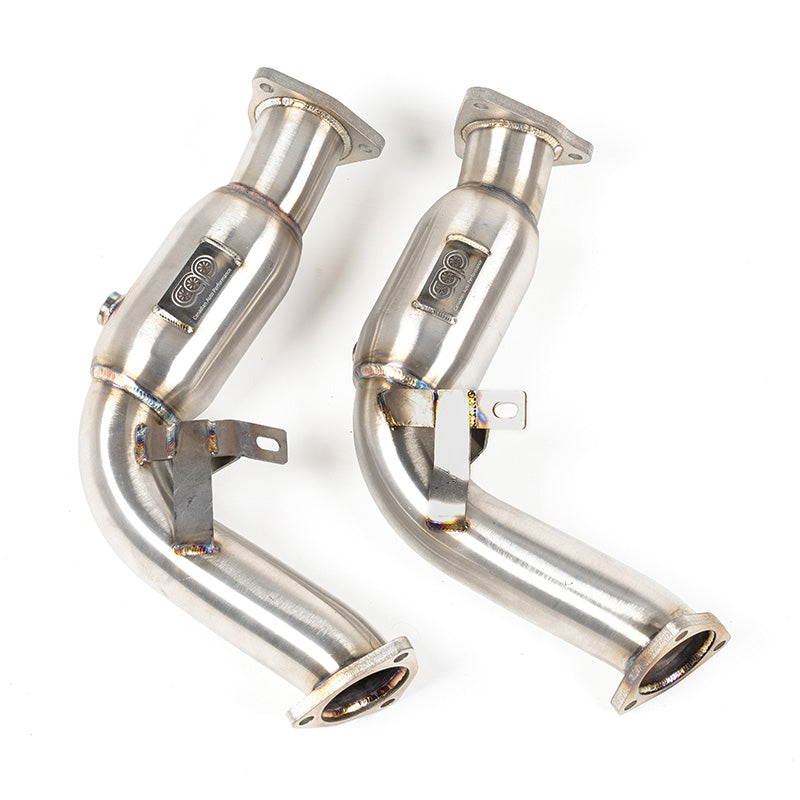 2010-2017 CAP Audi 3.0T Supercharged Resonated Test Pipes - Audi B8 S4, S5, A6, A7, A8, Q5, SQ5