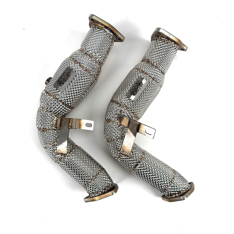 2010-2017 CAP Audi 3.0T Supercharged Resonated Test Pipes - Audi B8 S4, S5, A6, A7, A8, Q5, SQ5