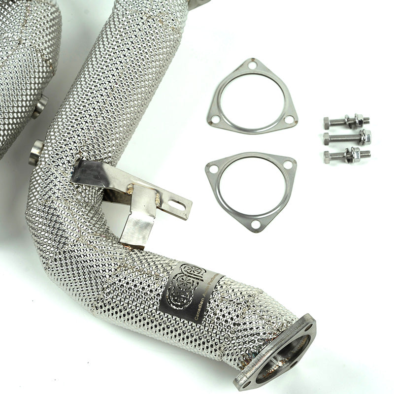 CAP Can Auto Performance Audi 3.0T Supercharged Test Pipes - Audi B8 S4, S5, A6, A7, A8, Q5, SQ5