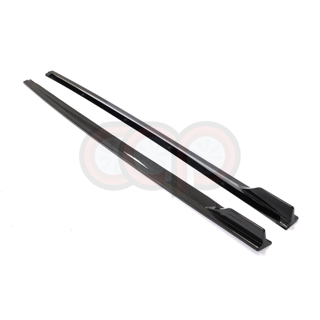 CAP Carbon Fiber Side Skirts | 2018-2019 B9 Audi A5 S-Line/S5 Sportback - V2