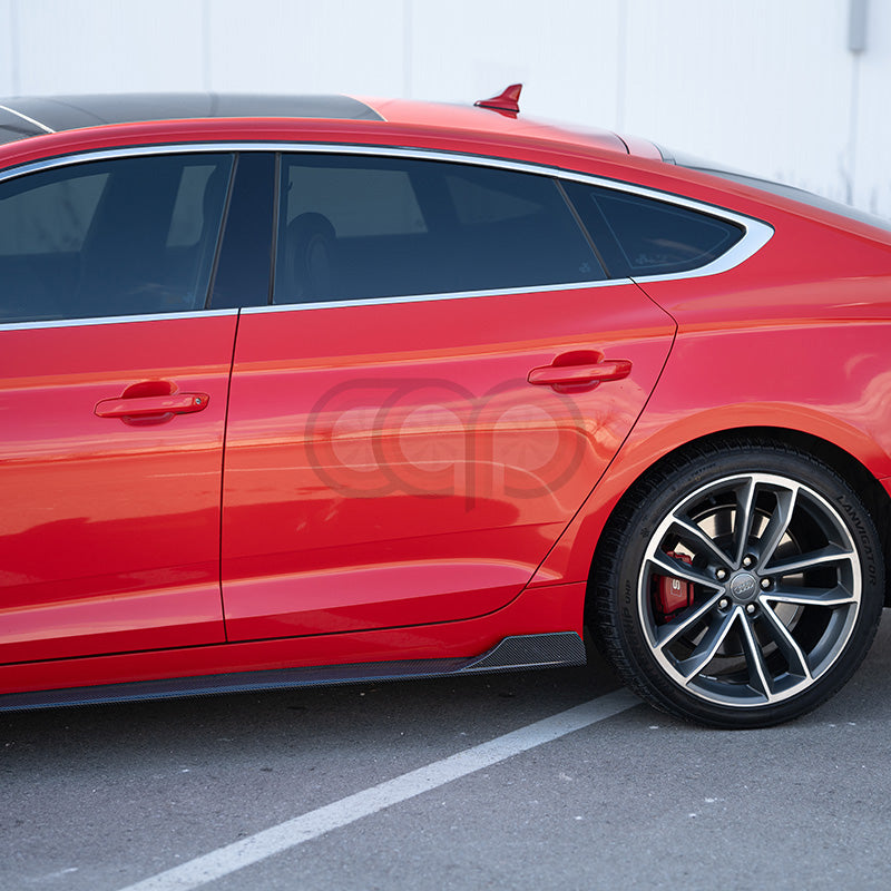 CAP Carbon Fiber Side Skirts | 2018-2019 B9 Audi A5 S-Line/S5 Sportback