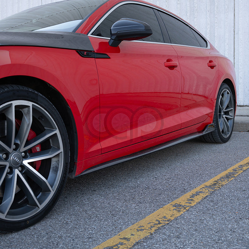 CAP Carbon Fiber Side Skirts | 2018-2019 B9 Audi A5 S-Line/S5 Sportback