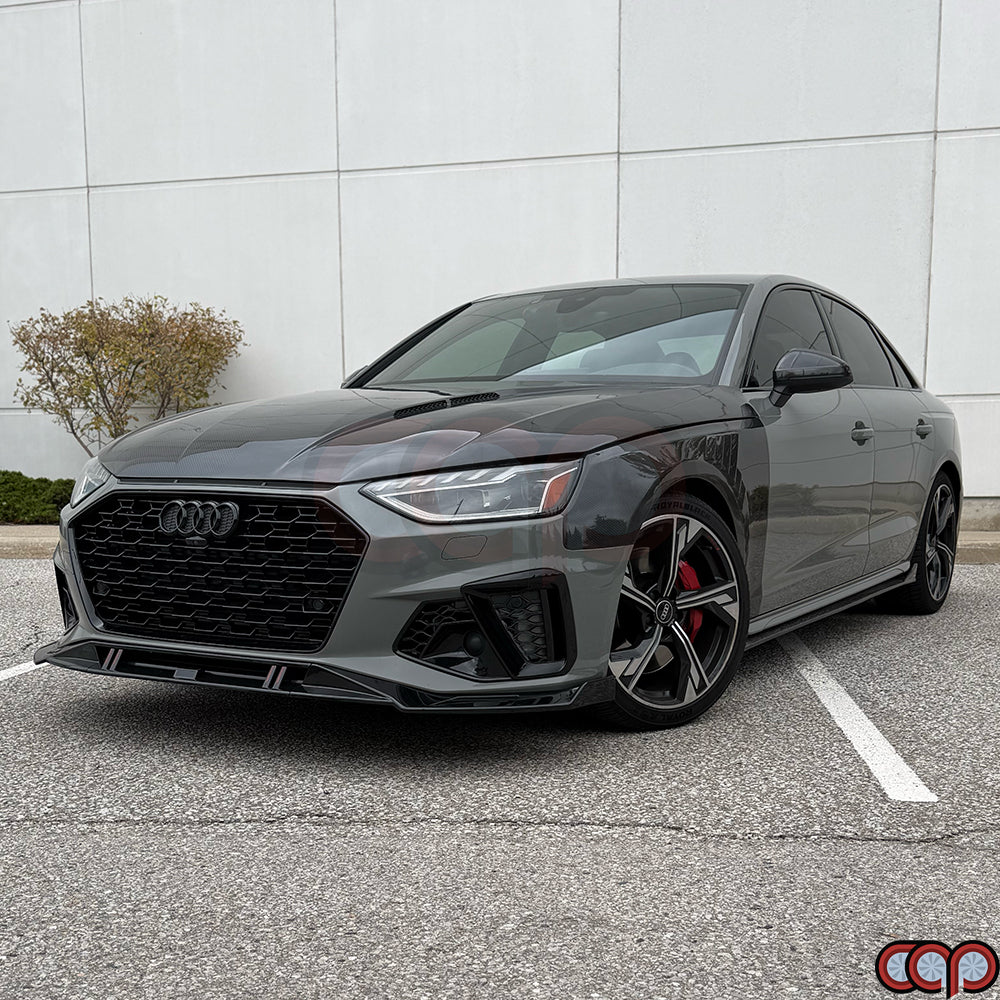 CAP Dry Carbon Fiber Side Skirts | 2020-2025 B9.5 Audi A4 S-Line/S4