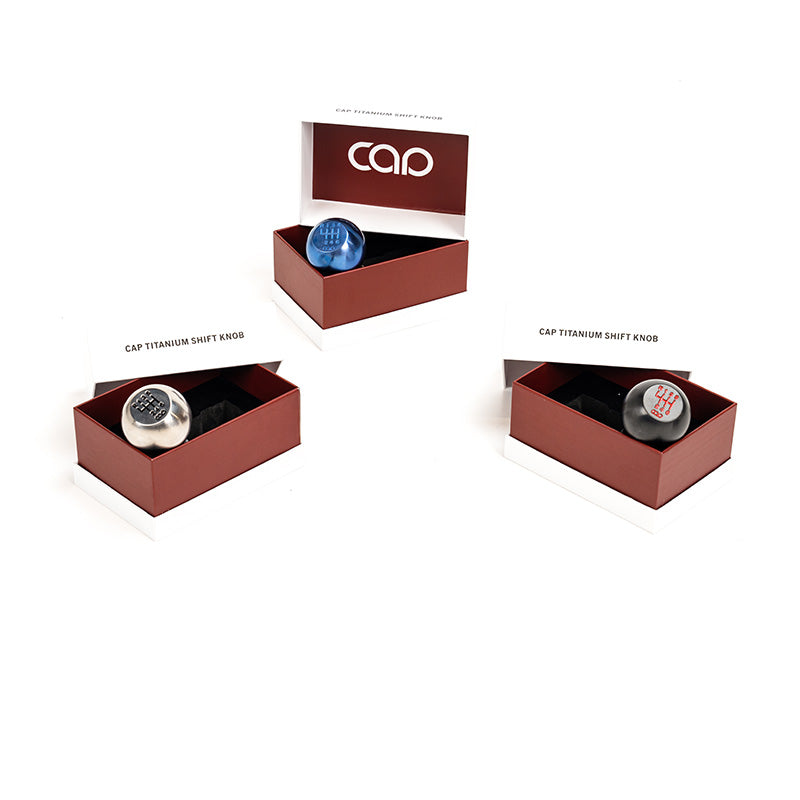 Weighted CAP Titanium Shift Knobs