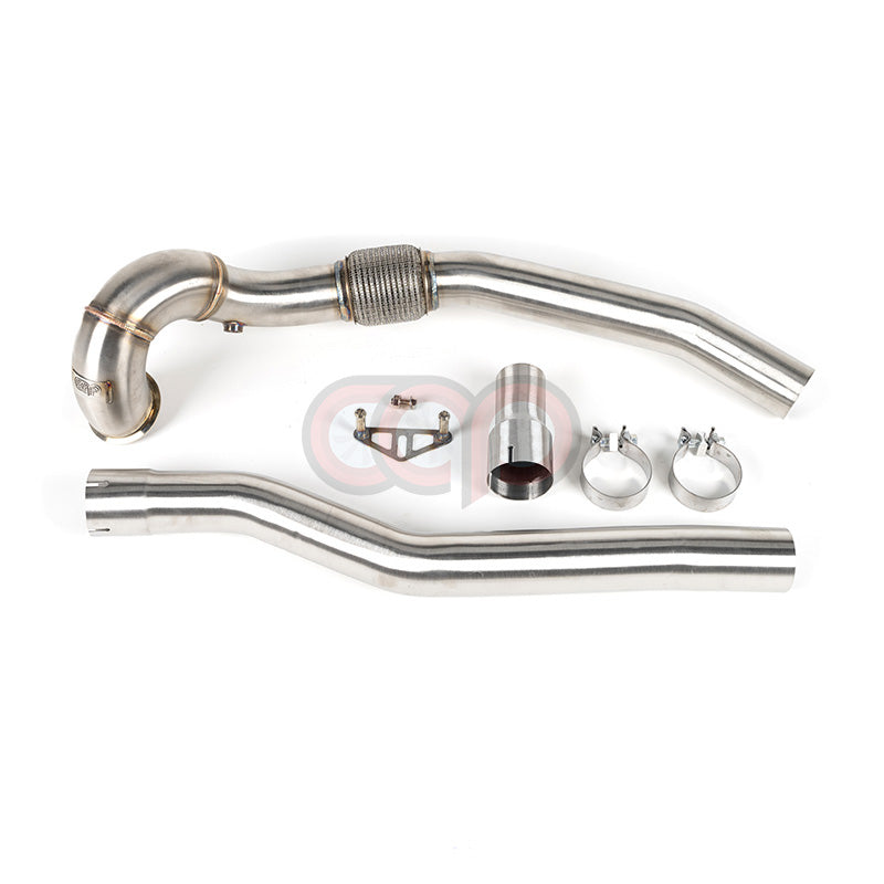 CAP VW Audi 3" 2.0T Downpipe - 2015-2021 Volkswagen MK7 Golf R, 8V Audi A3/S3 AWD Catless