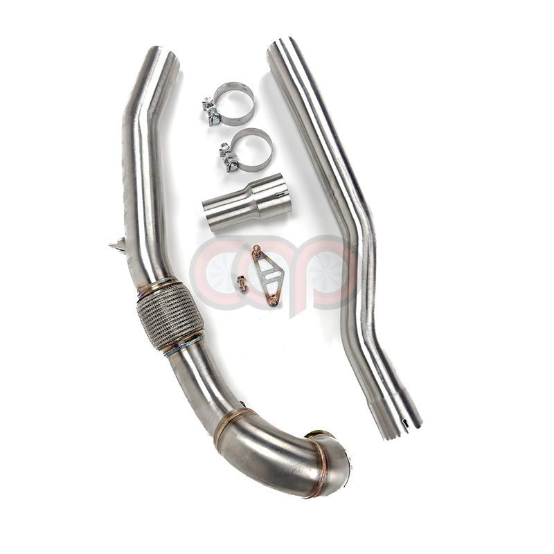 CAP VW Audi 3" 2.0T Downpipe - 2015-2021 Volkswagen MK7 Golf R, 8V Audi A3/S3 AWD