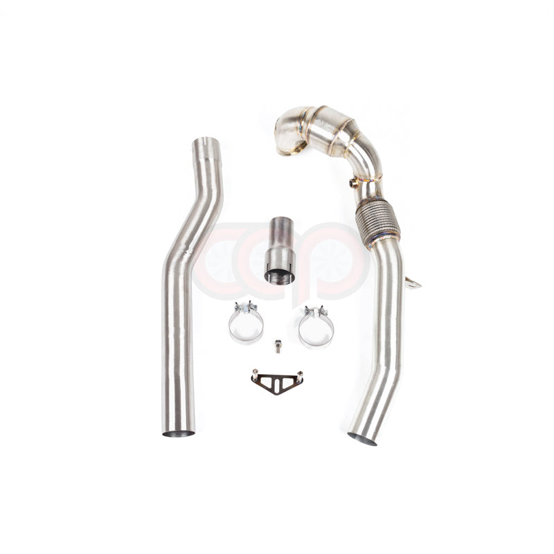 CAP VW Audi 3" 2.0T Downpipe - 2015-2021 Volkswagen MK7 Golf R, 8V Audi A3/S3 AWD