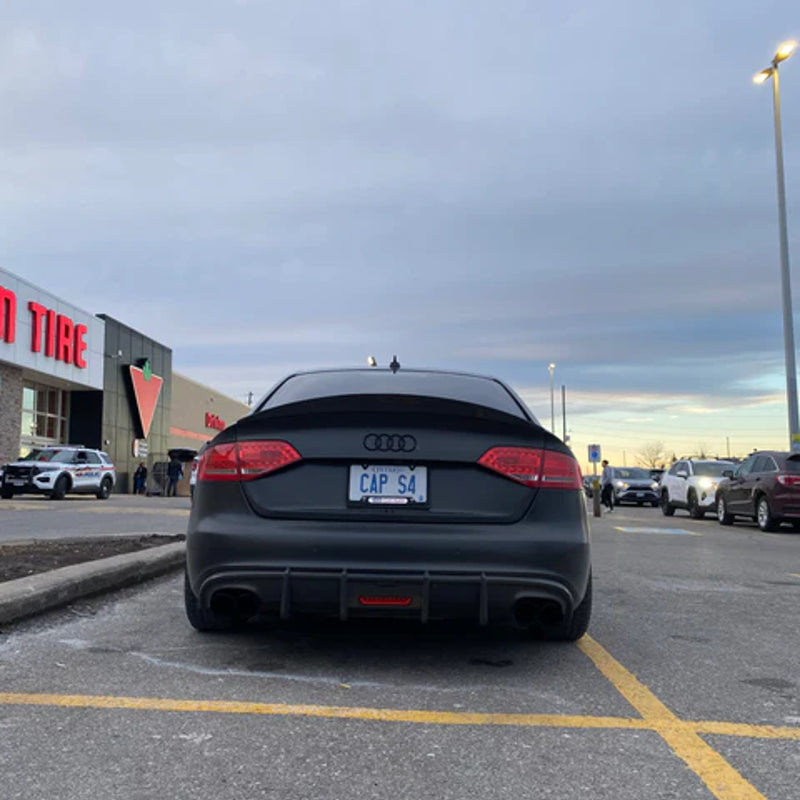 2010-2012 B8 Audi A4/S4 - CAP Carbon Fiber Diffuser - V2