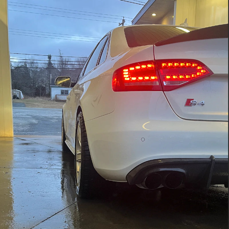 2010-2012 B8 Audi A4/S4 - CAP Carbon Fiber Diffuser - V2