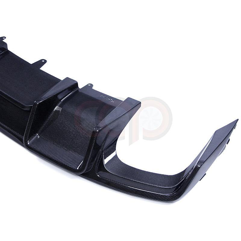 2013-2016 B8.5 Audi A4 Non S-Line - CAP Carbon Fiber Rear Diffuser - V1