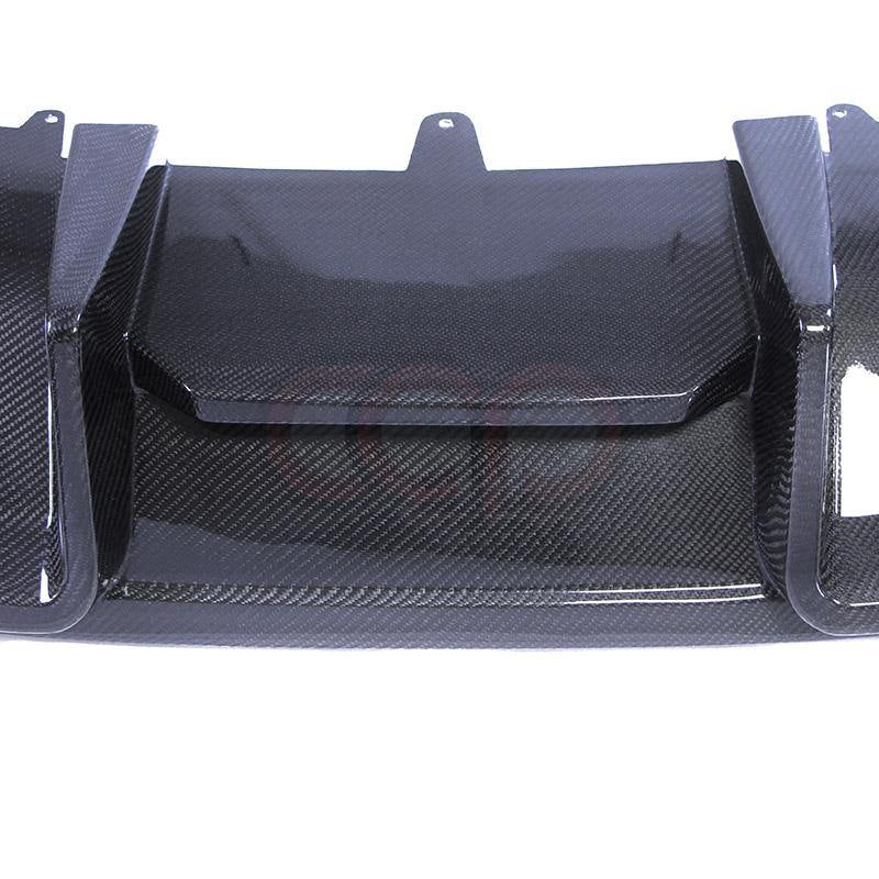 2013-2016 B8.5 Audi A4 Non S-Line - CAP Carbon Fiber Rear Diffuser - V1