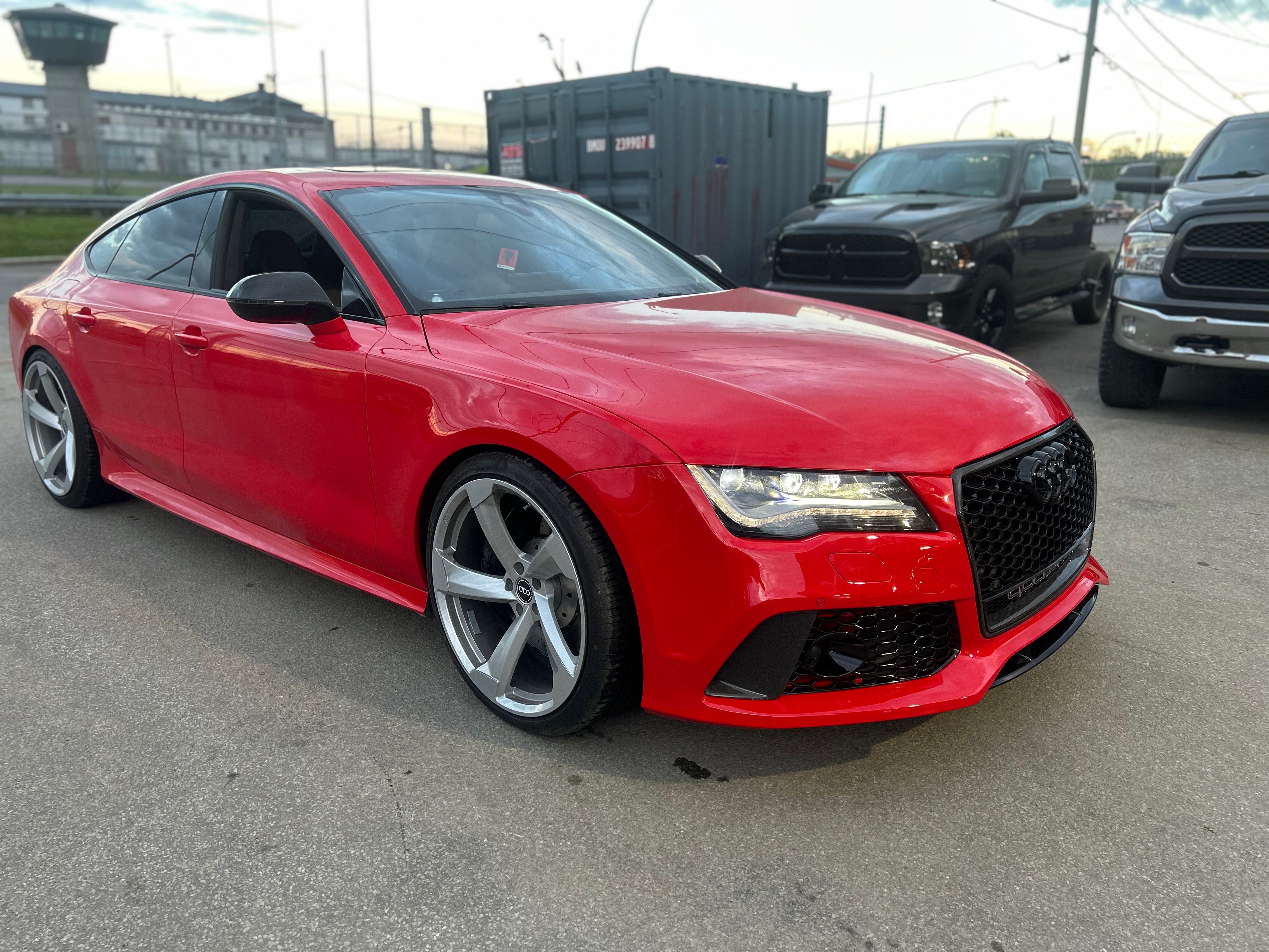 2012-2015 C7 Audi A7/S7 CAP Front Bumper | RS RS7 Bumper - V2