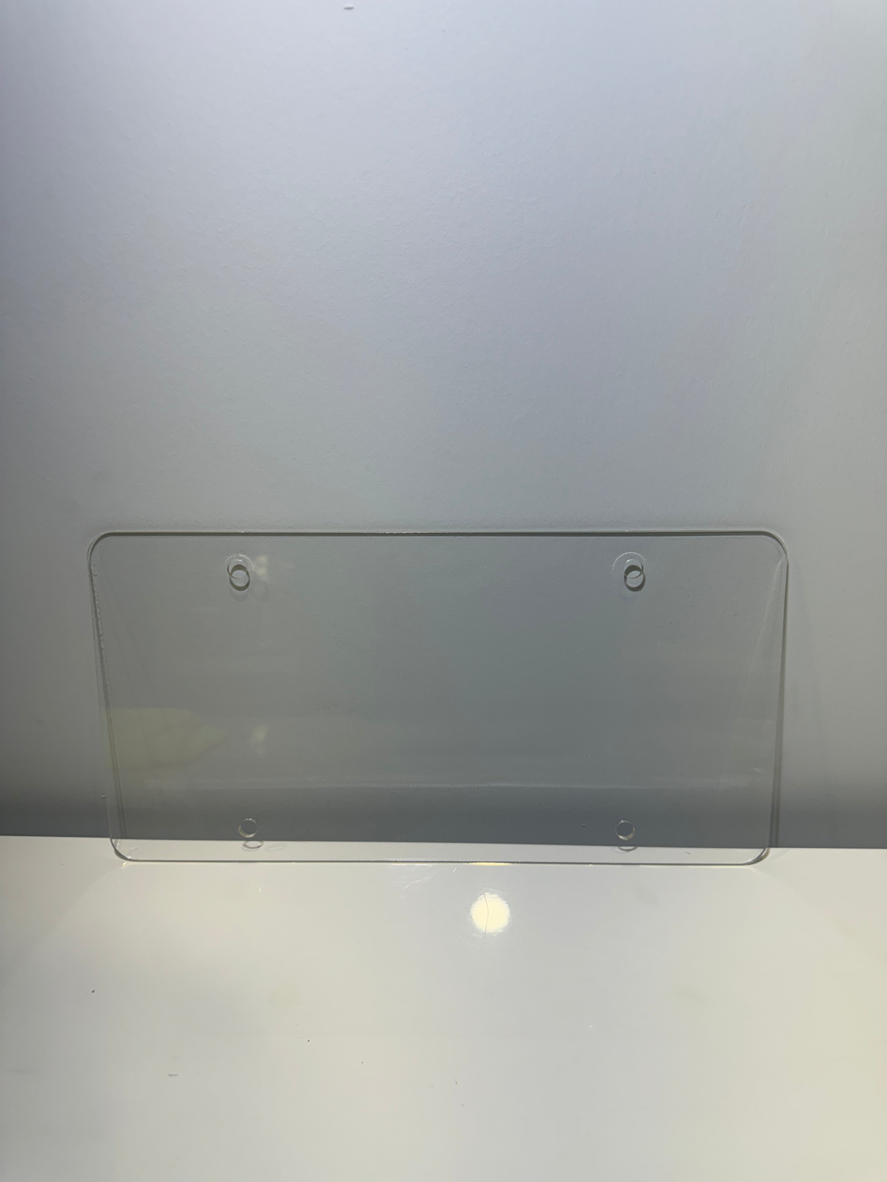 Clear License Plate Protector (Pair) | Canadian Auto Performance