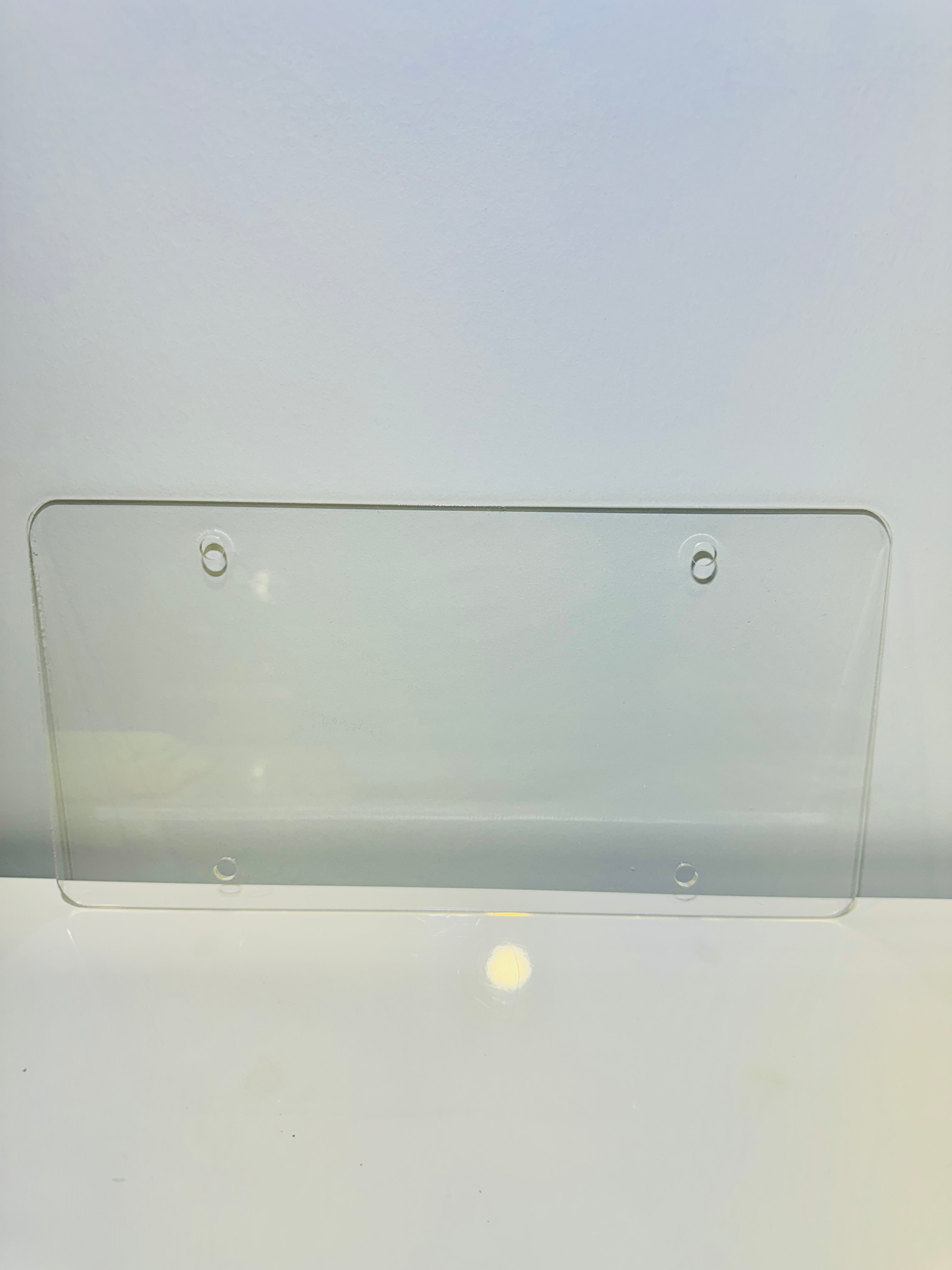 Clear License Plate Protector (Pair) | Canadian Auto Performance