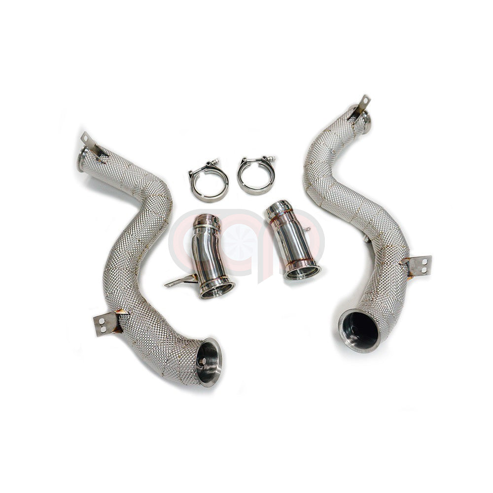 2017-2021 Mercedes Benz W222 S63 AMG Downpipes | M177 4.0T Downpipes