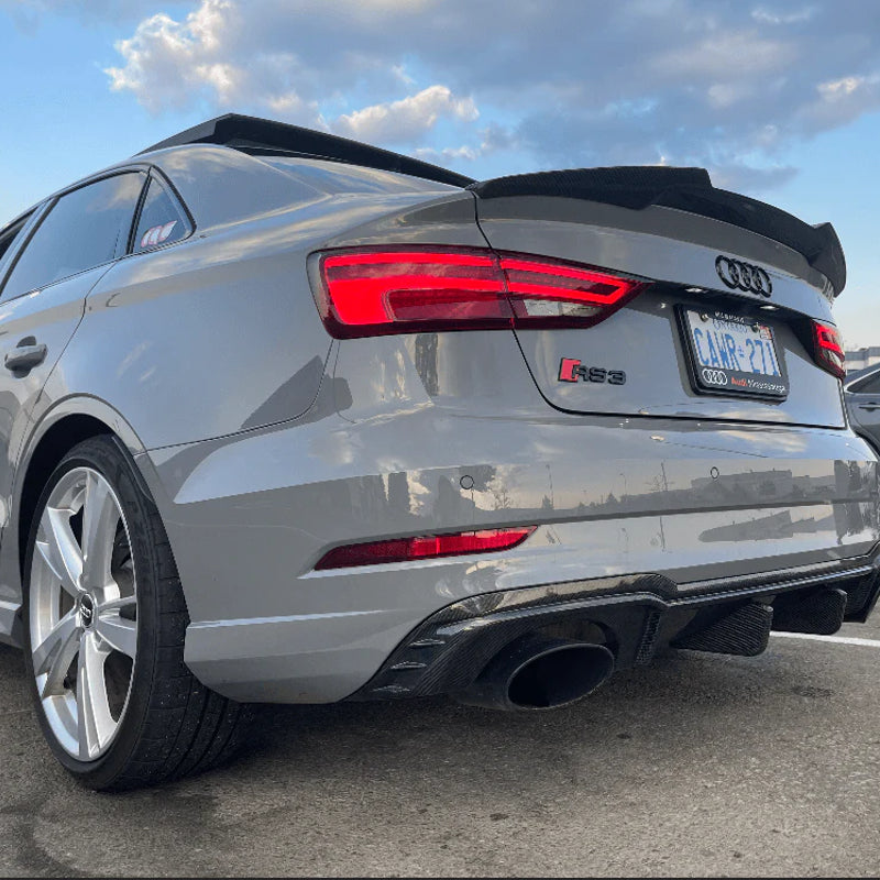 2015-2020 8V & 8V.5 Audi A3/S3/RS3 - Carbon Fiber Spoiler - V2