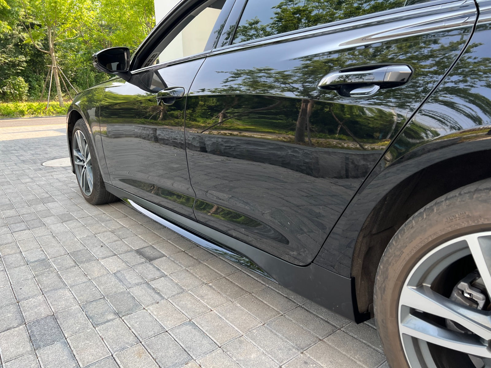 CAP RS6 Style Side Skirts | 2019 - 2024 C8 Audi A6 Allroad