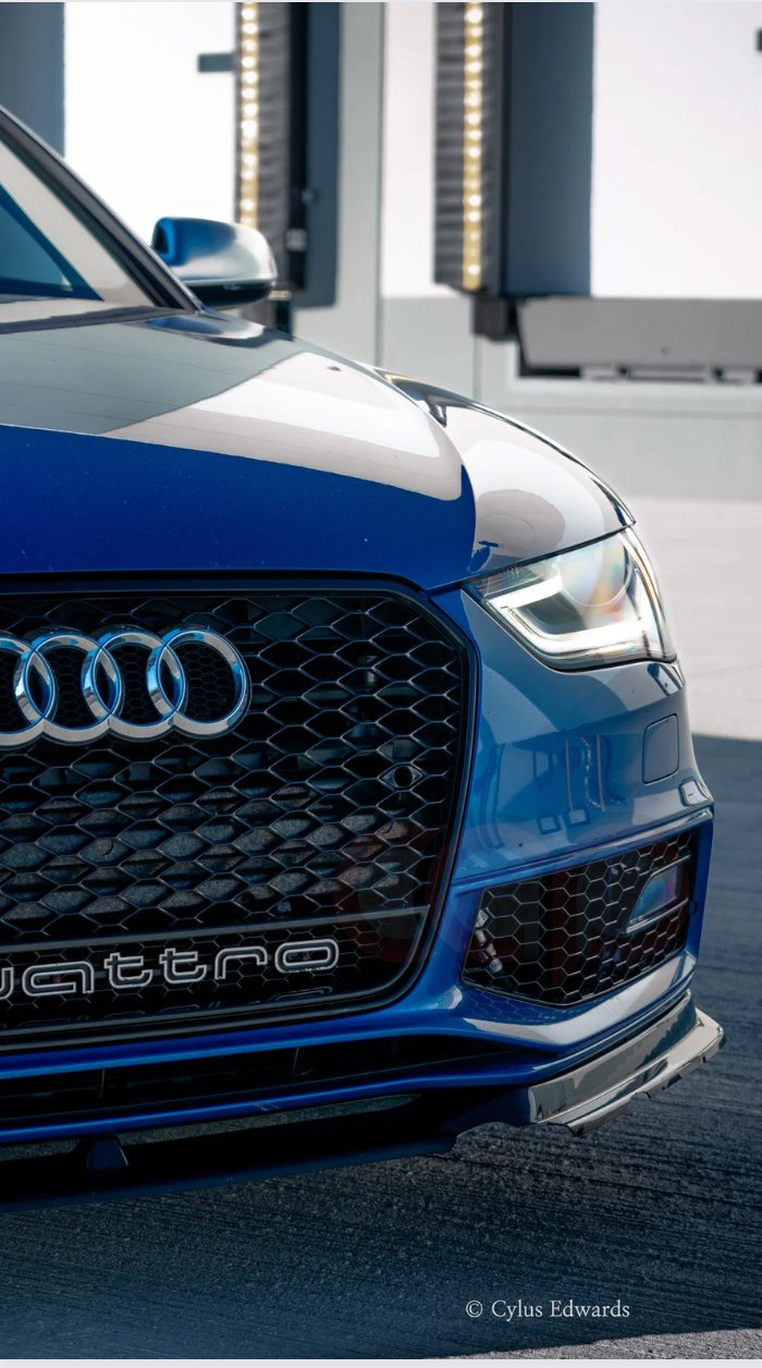 2013-2016 Audi RS4 Honeycomb Fog Grilles | B8.5 Audi A4 S-Line/S4