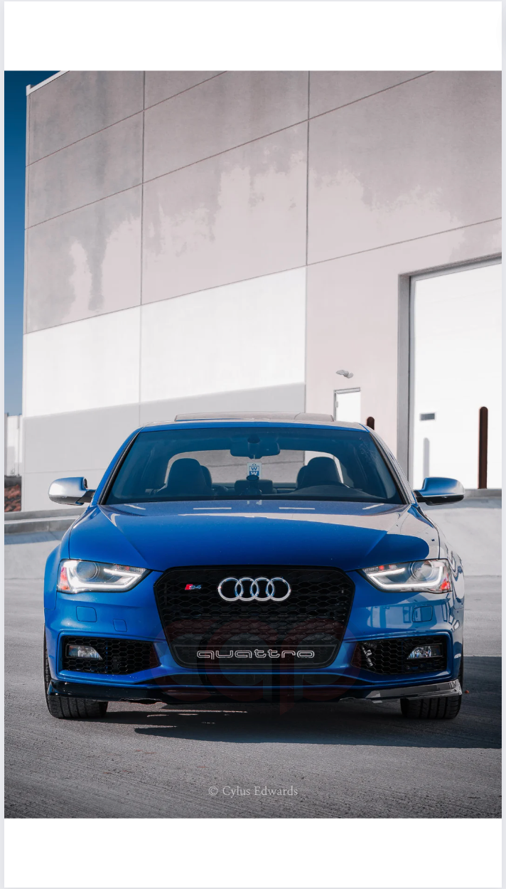 2013-2016 Audi RS4 Honeycomb Fog Grilles | B8.5 Audi A4, S4