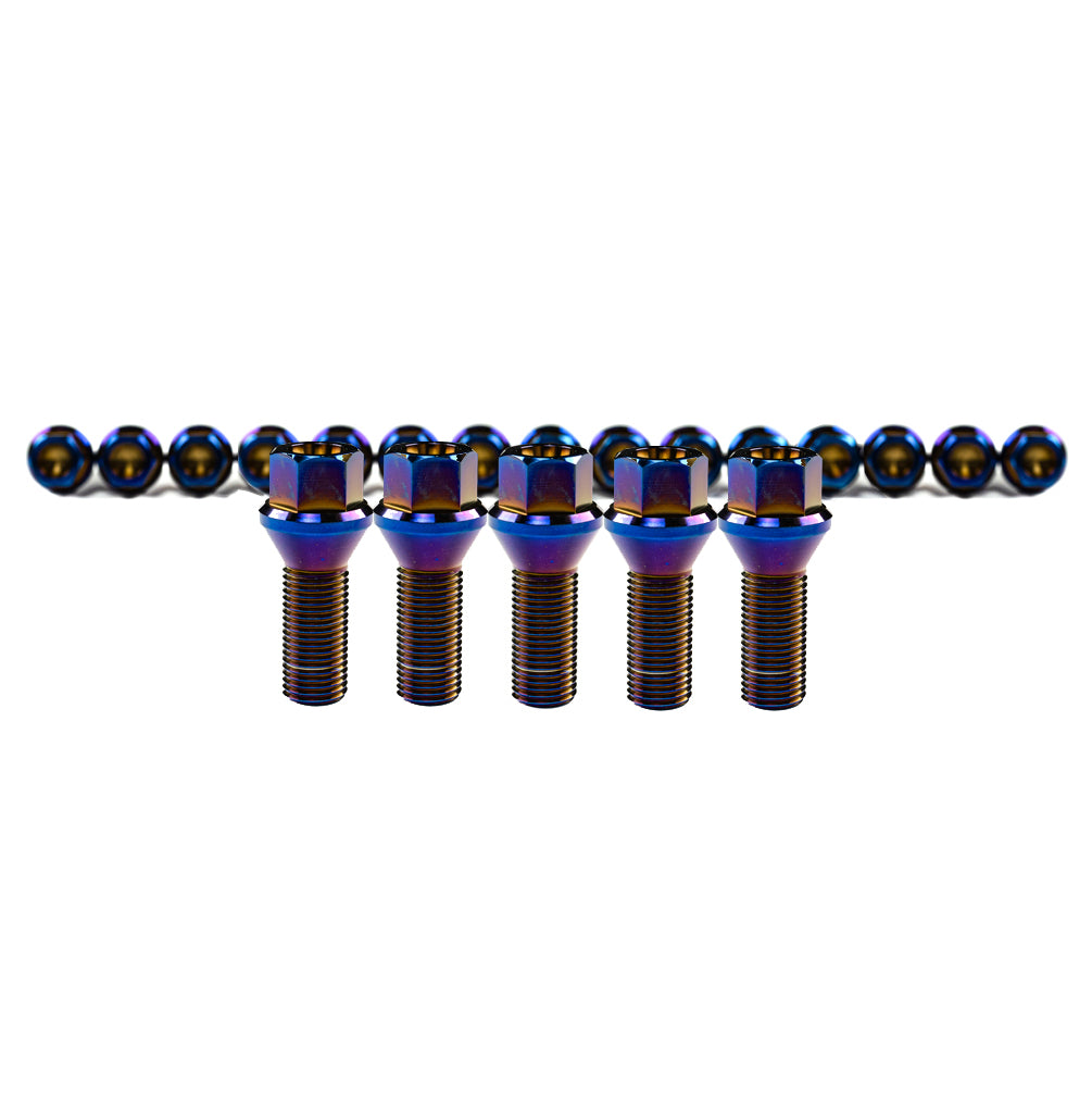 CAP Titanium Wheel Bolts | Audi (Set of 20)