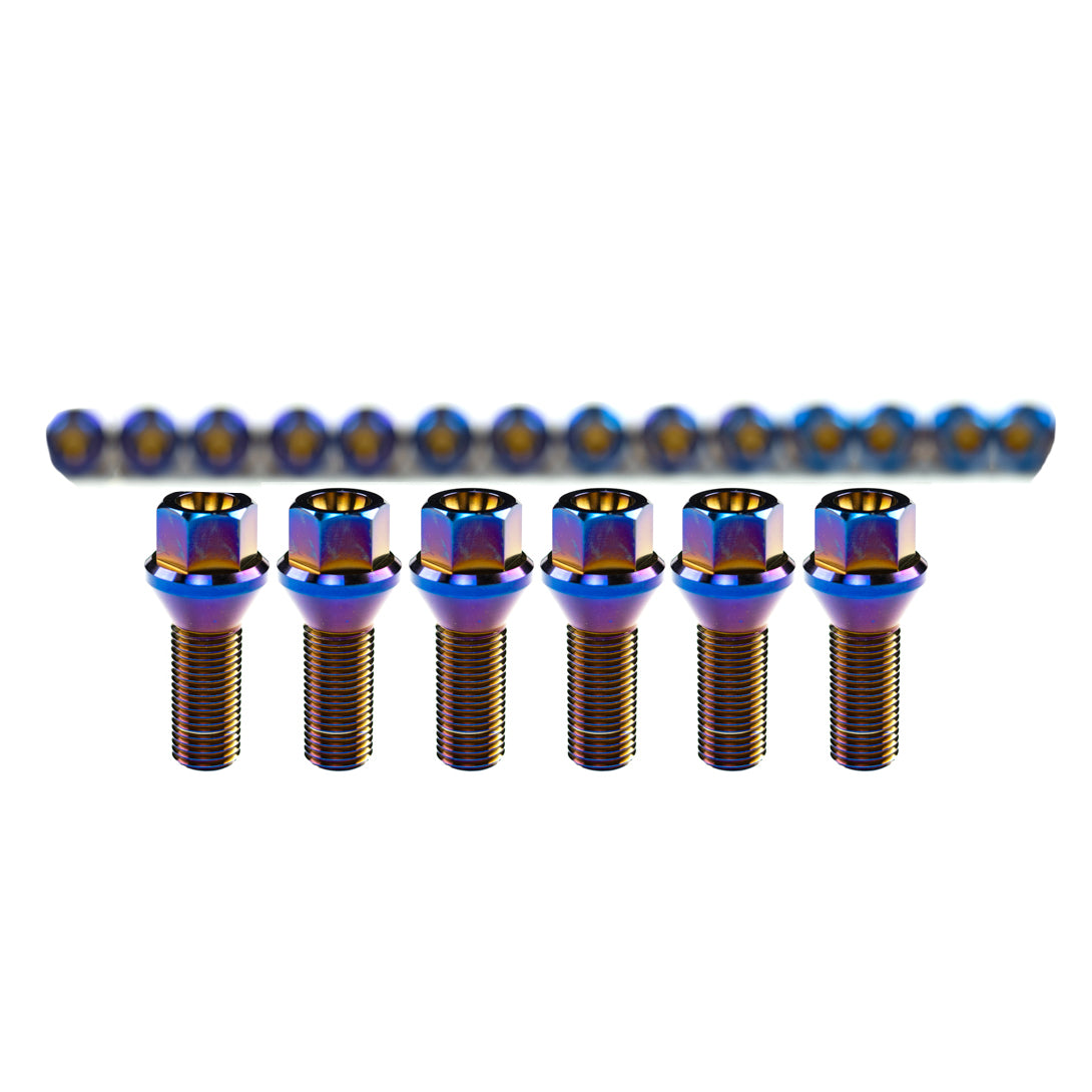 CAP Titanium Wheel Bolts | BMW