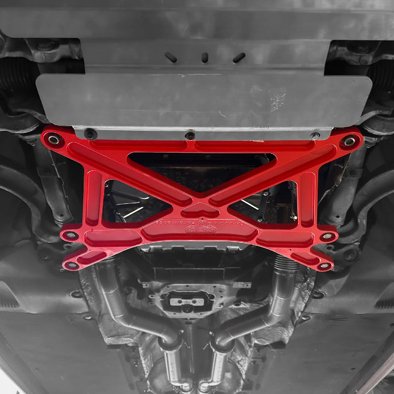 CAP Can Auto Performance X-Brace Billet Aluminum Drivetrain Reinforcement | 2010-2017 B8/B8.5 Audi A4/S4, A5/S5/RS5, Q5/SQ5