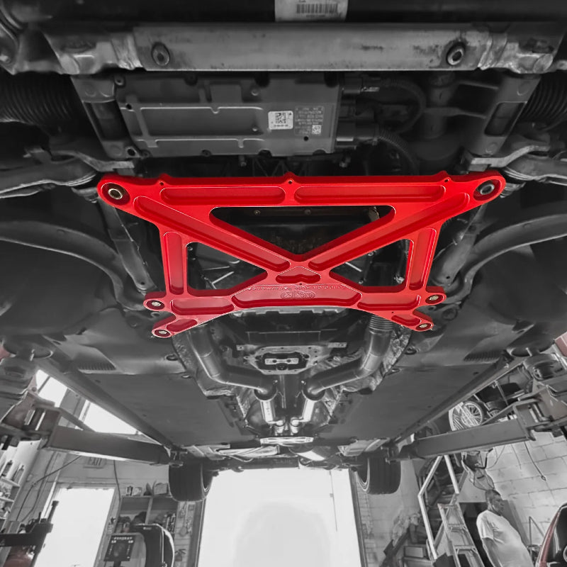 CAP Can Auto Performance X-Brace Billet Aluminum Drivetrain Reinforcement | 2010-2017 B8/B8.5 Audi A4/S4, A5/S5/RS5, Q5/SQ5