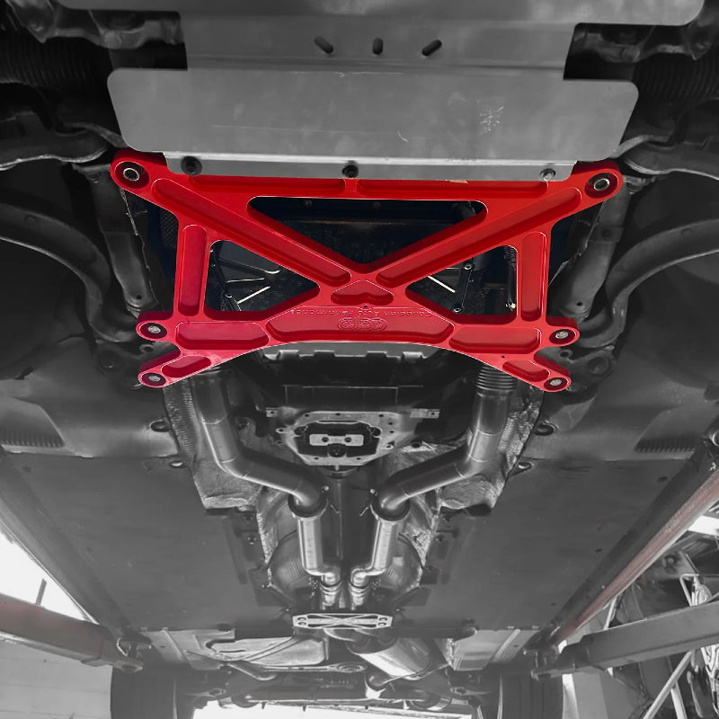 CAP Can Auto Performance X-Brace Billet Aluminum Drivetrain Reinforcement | 2010-2017 B8/B8.5 Audi A4/S4, A5/S5/RS5, Q5/SQ5