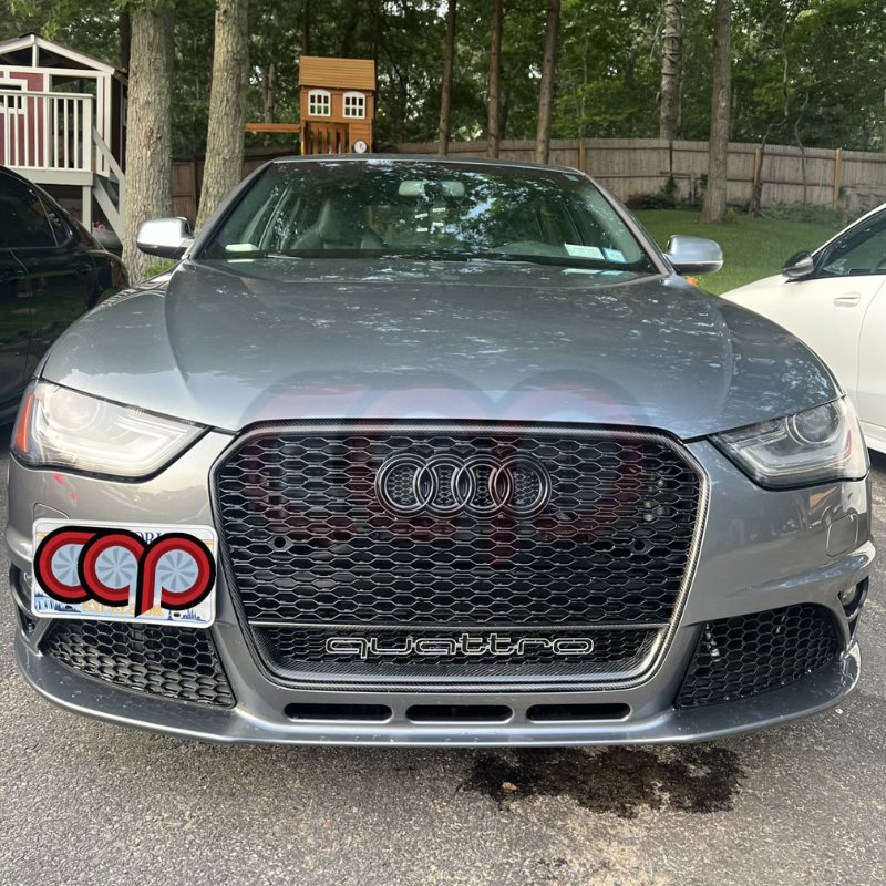 2013-2016 Audi RS4 Honeycomb Grille | B8.5 Audi A4/S4 | Real Carbon Fiber