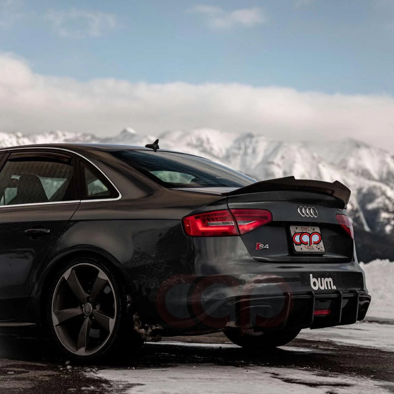 2013-2016 B8.5 Audi A4/S4 - Carbon Fiber Rear Diffuser - V2