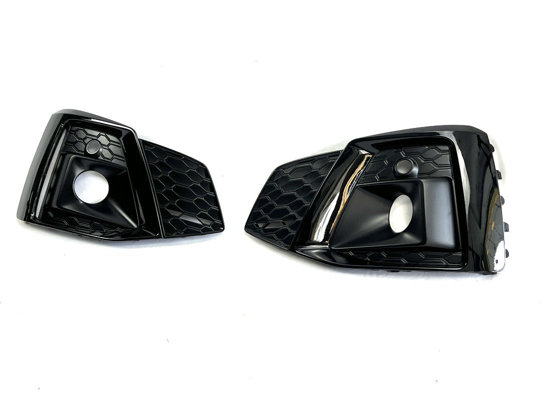 2020-2024 Audi S5 Fog Grilles | B9.5 Audi A5 S-Line/S5