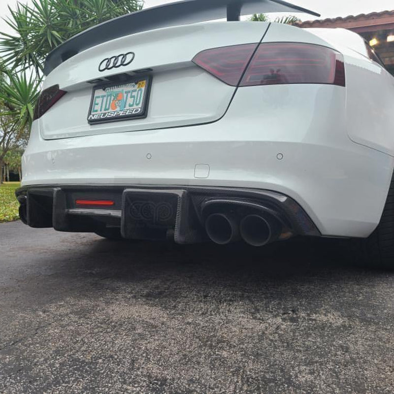 2013-2017 B8.5 Audi A5/S5 - CAP Carbon Fiber Diffuser - V2