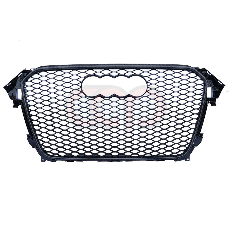 2013-2016 Audi RS4 Honeycomb Grille | B8.5 Audi A4/S4 | Real Carbon Fiber