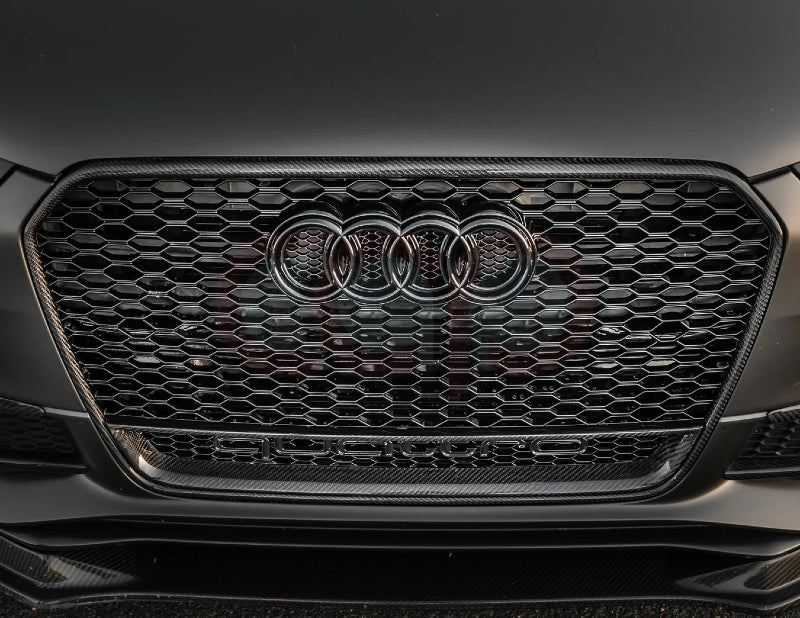 2013-2016 Audi RS4 Honeycomb Grille | B8.5 Audi A4/S4 | Real Carbon Fiber