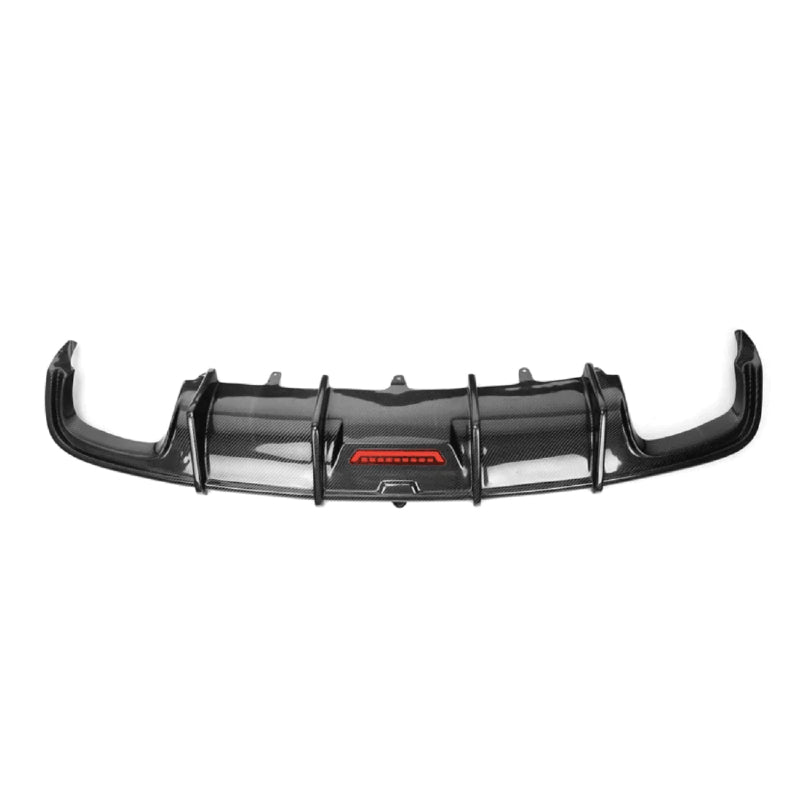 2012-2015 C7 Audi A6, S6 - CAP Carbon Fiber Rear Diffuser - V1