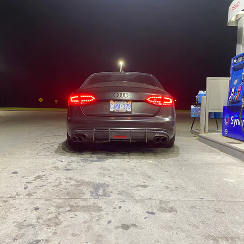 2010-2012 B8 Audi A4/S4 - CAP Carbon Fiber Diffuser - V2