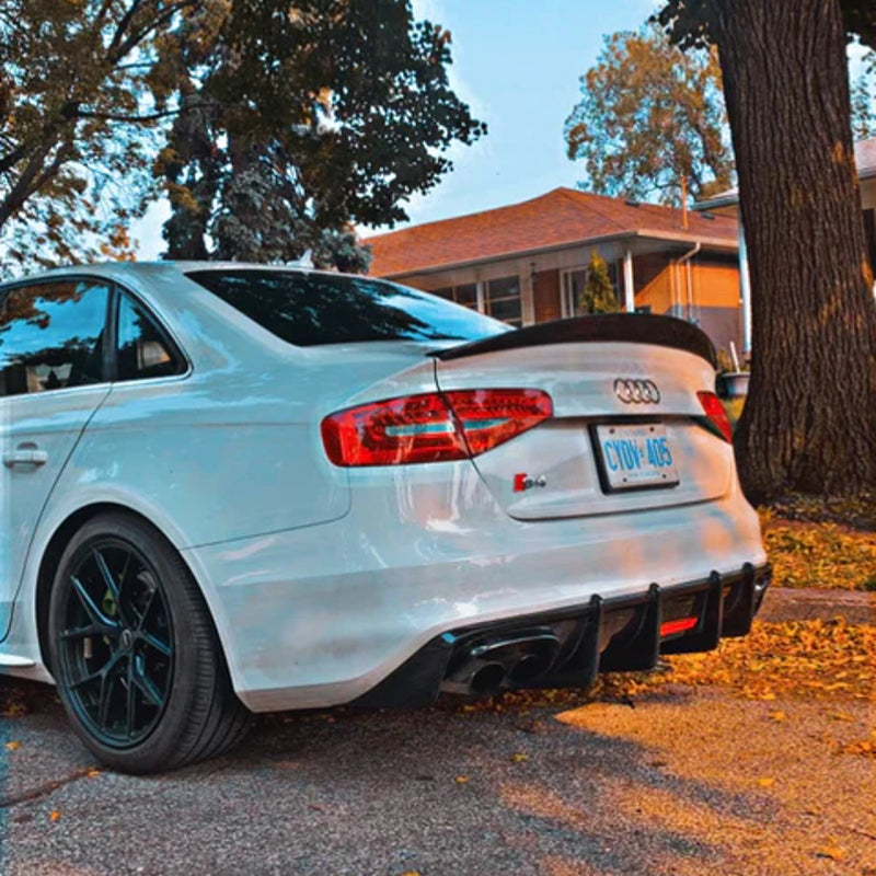 2013-2016 B8.5 Audi A4/S4 - CAP Carbon Fiber Rear Diffuser - V2
