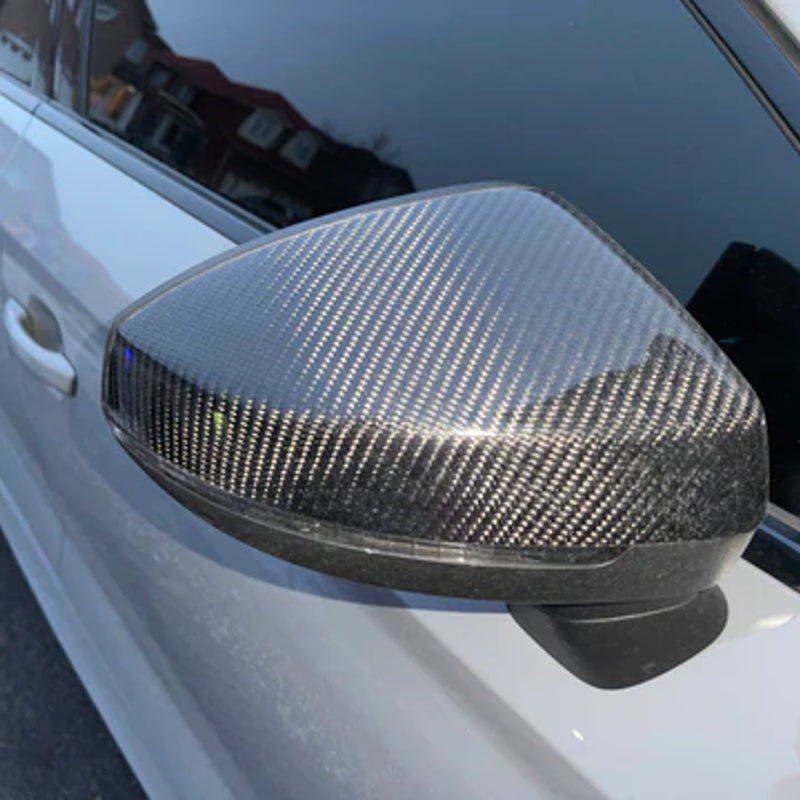 2014-2020 8V Audi A3, S3, RS3 - Carbon Fiber Mirrors (Pair)