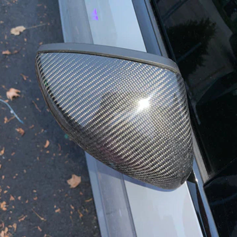 2014-2020 8V Audi A3, S3, RS3 - Carbon Fiber Mirror Covers (Pair)