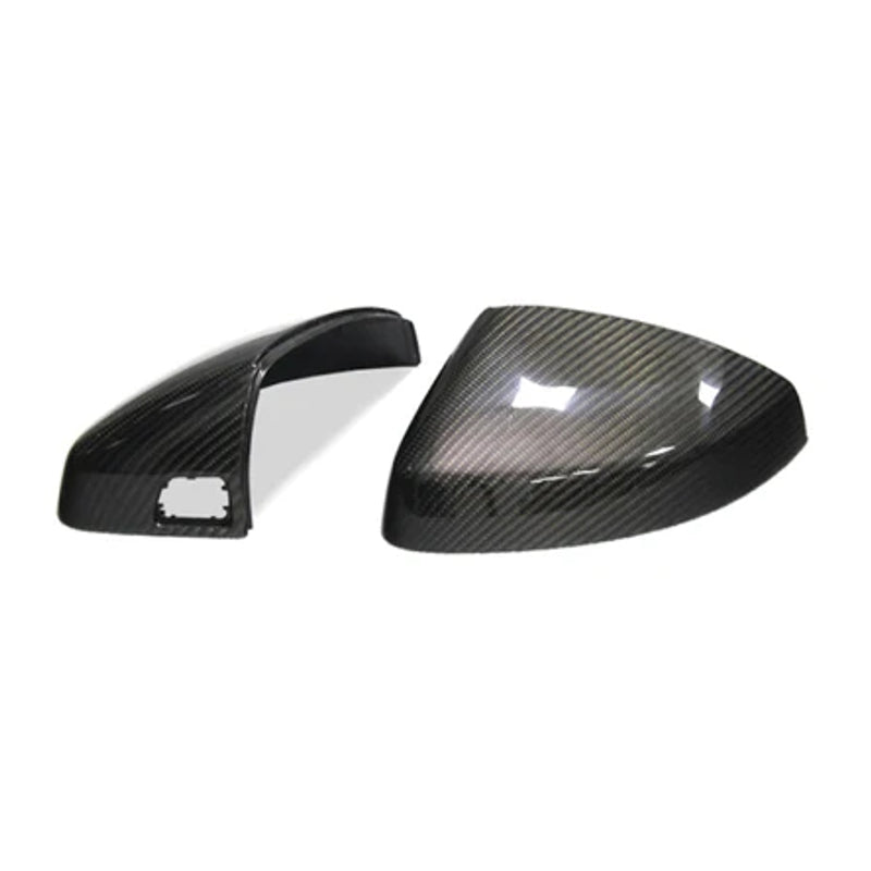 2014-2020 8V Audi A3, S3, RS3 - Carbon Fiber Mirror Covers (Pair) With Side Assist